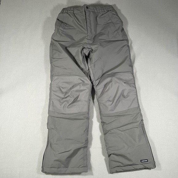 Lands End Other - Lands End Kids squall Gray Grow A Long Ski Snow Pants sz 14 Waterproof Insulated